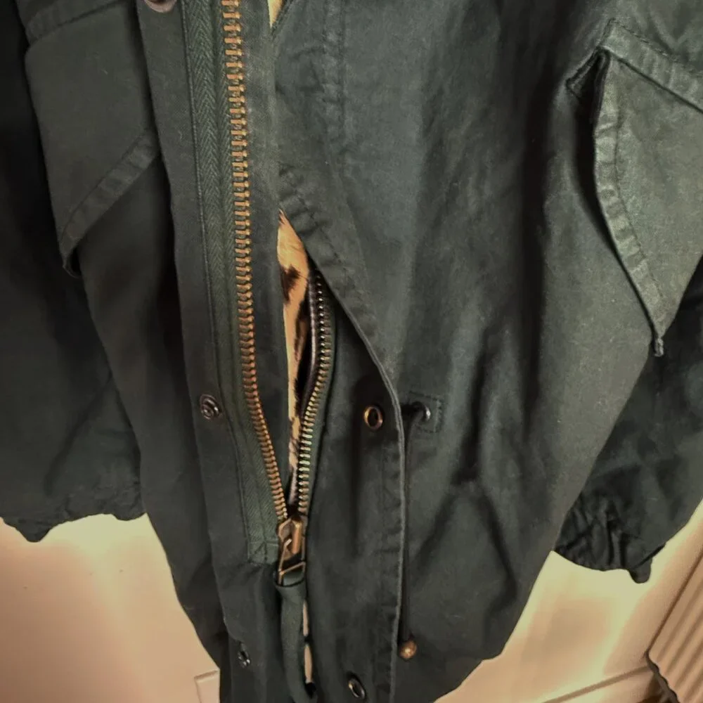 Aspen Apres Ski $7,900 Mr & Mrs Italy Parka Rabbit and Raccoon Fur US4 Dustbag - Picture 10 of 13